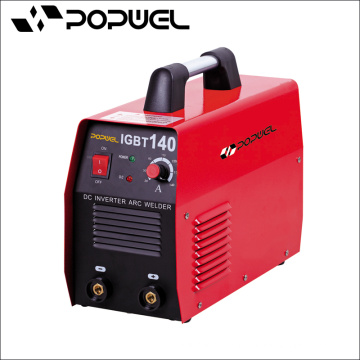 Popwel MMA IGBT 140 DC Инвертор ARC Сварочный аппарат Сварочный электрод Использование мощных IGBT-переключателей